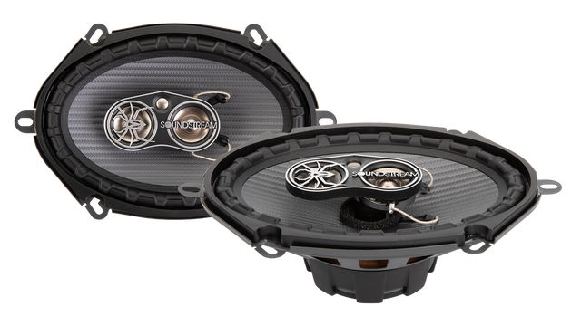 Soundstream PS-57 5x7" 4-Way Full Range Coaxial Speakers (Pair)