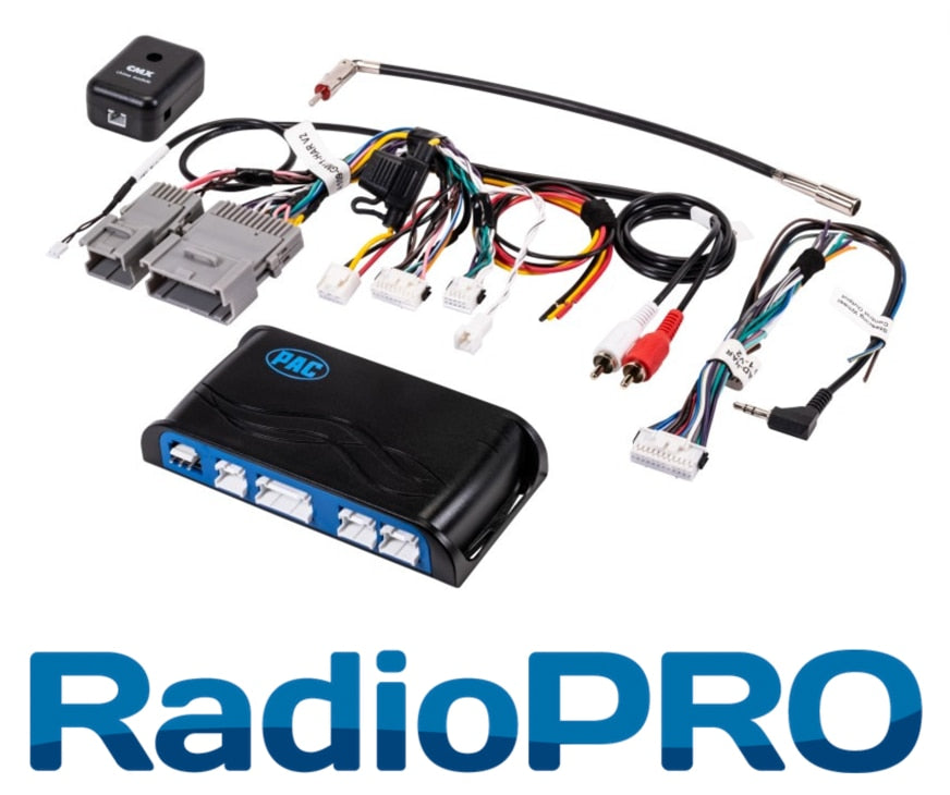PAC RP5-GM11 — RADIO PRO5 CLASS II CHIME RETENTION MODULE W/10A ACC. NAV OUTPUTS ONSTAR/BOSE AND SWI INCLUDED