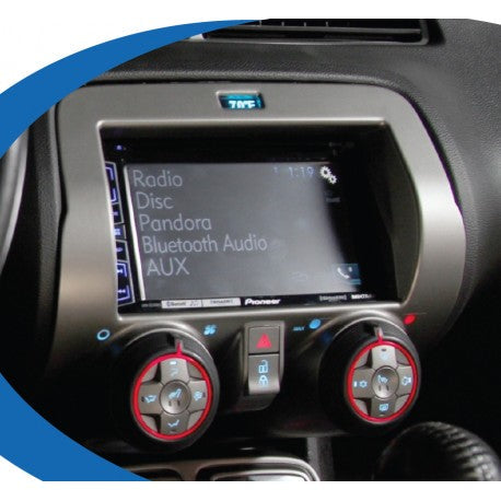 PAC RPK5-GM4101 — Serialized*** 2010-2015 CHEVROLET CAMARO RADIO REPLACEMENT SOLUTION WITH INTEGRATED CLIMATE CONTROLS
