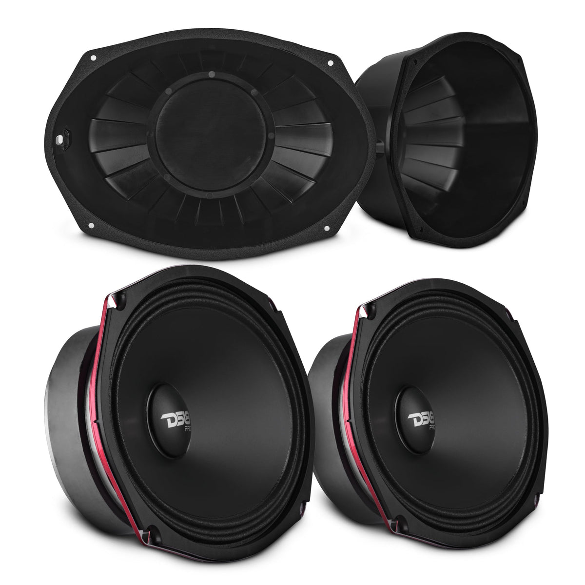 DS18 RY-HD69BAFFLE + PRO-SM69.2.2pk, product image 1