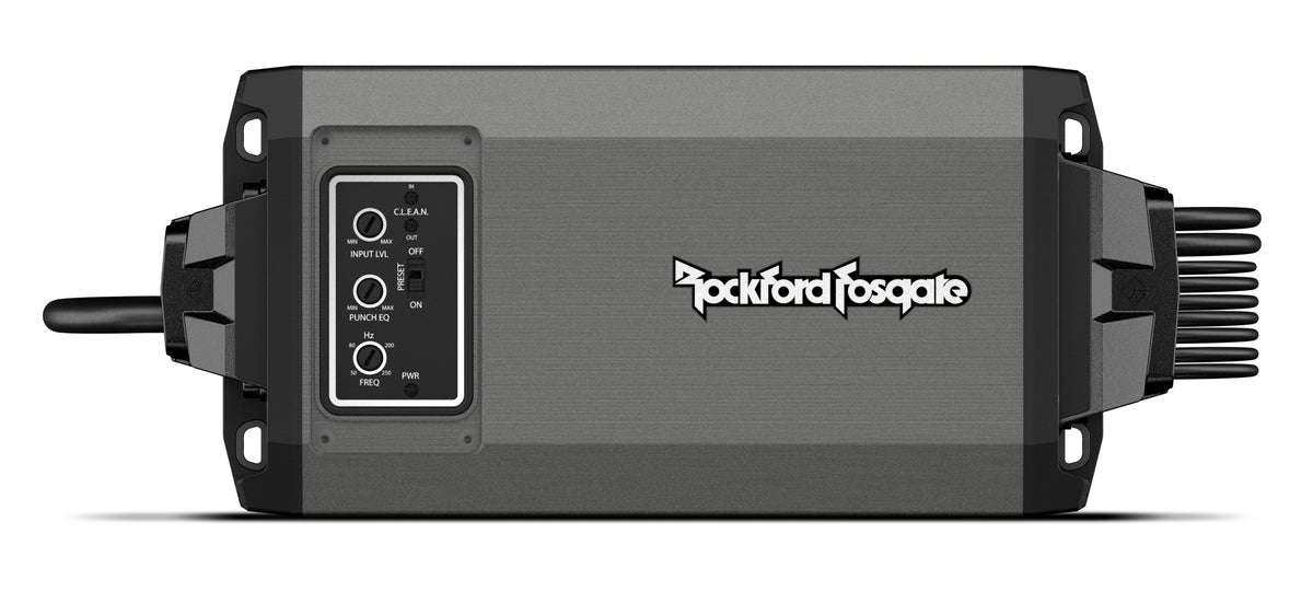 Rockford Fosgate M5-1000X1 marine monoblock amplifier, top view