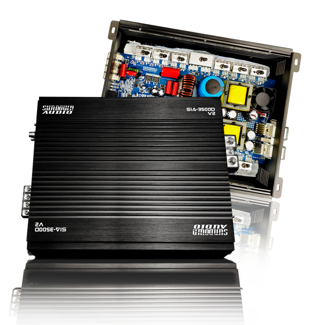 Sundown Audio SIA-3500D v2 Full-Range Mono Amplifier - manufacturer view 1