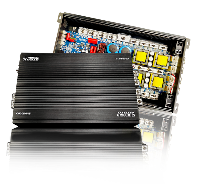 Sundown Audio SIA-5000D Full-Range Mono Amplifier - manufacturer view 1