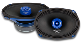 Soundstream SPM.694T 6x9" Pro Audio Midrange Speaker with Super Tweeter (Pair)