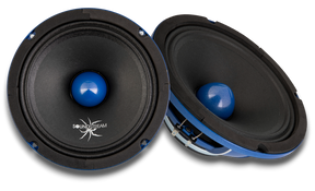 Soundstream SPM.804BN 8" Pro Audio Midrange Die-cast Neodymium Bullet Speaker - Pair