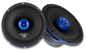 Soundstream SPM.804T 8" Pro Audio Midrange Speaker with Super Tweeter (Pair)