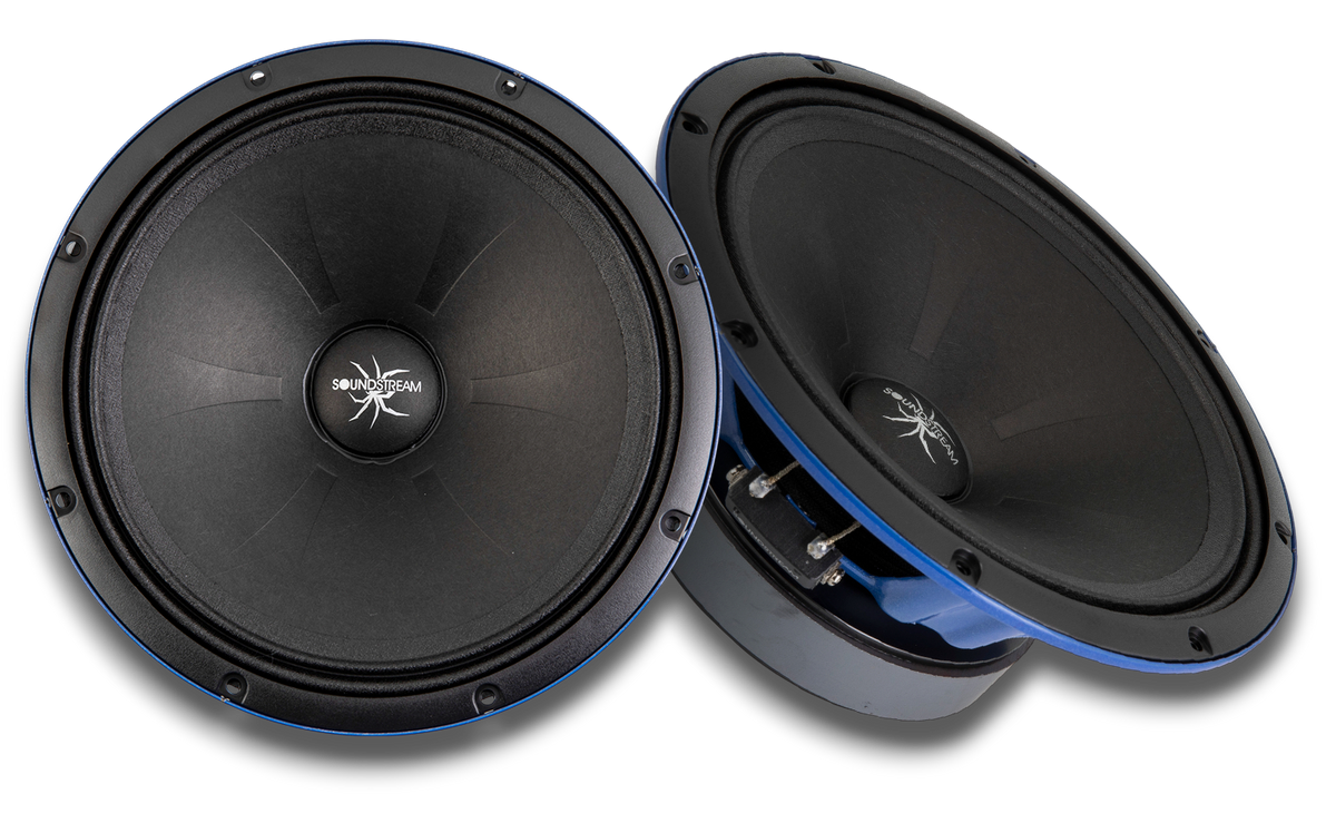 Soundstream SPM.804X 8" Pro Audio Midrange Speaker (Pair)