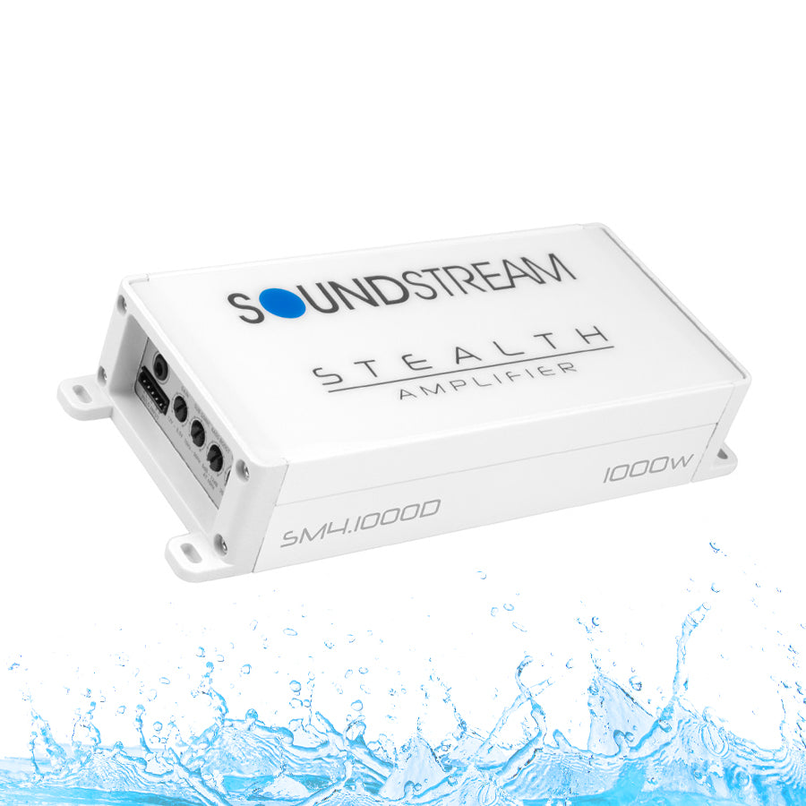 Soundstream SM4.1000D Stealth Marine 4-Channel Amplifier
