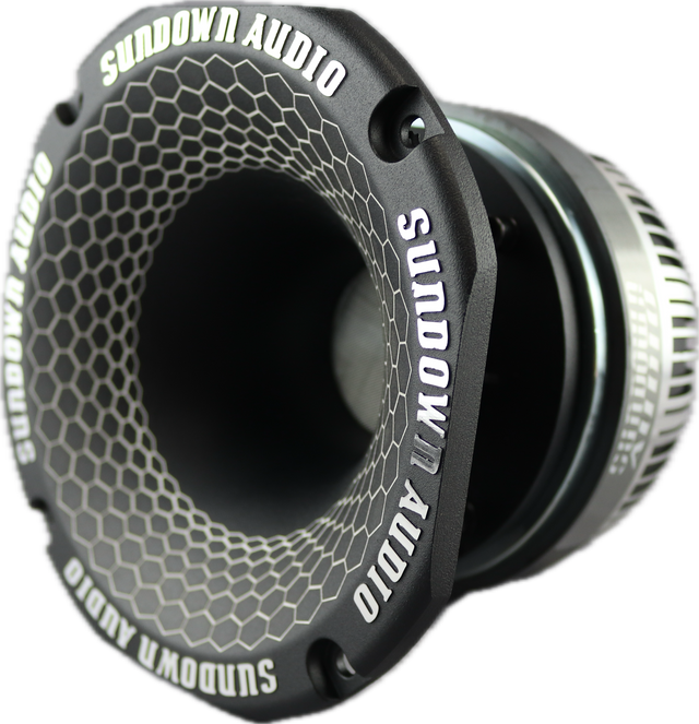 Sundown Audio SHFST 2" Throat Ferrite Compression Horn - manufacturer view 1
