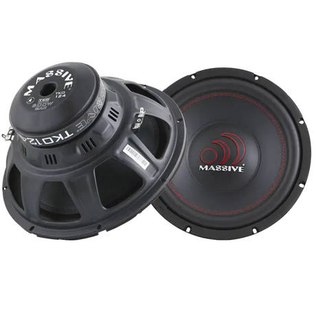 Massive Audio Massive Audio TKO Series 12" Subwoofer - Car Audio