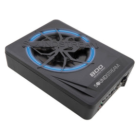 Soundstream USB-10DL Under-Seat Powered Subwoofer with RGB Lighting