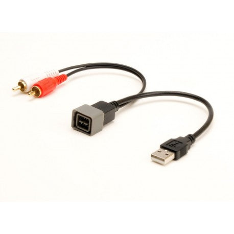 PAC USB-NI1 — USB PORT RETENTION CABLE FOR NISSAN VEHICLES 2011 AND NEWER W/ 8 PIN CONNECTOR