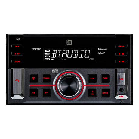 Dual XD28BT car stereo, product image 1