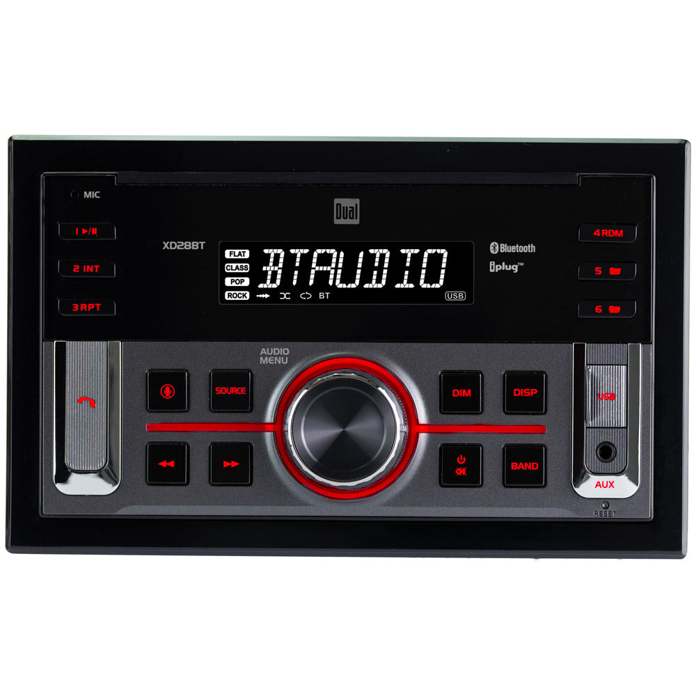 Dual XD28BT car stereo, product image 3