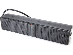 PowerBass XL-650 sound bar, front three-quarter view