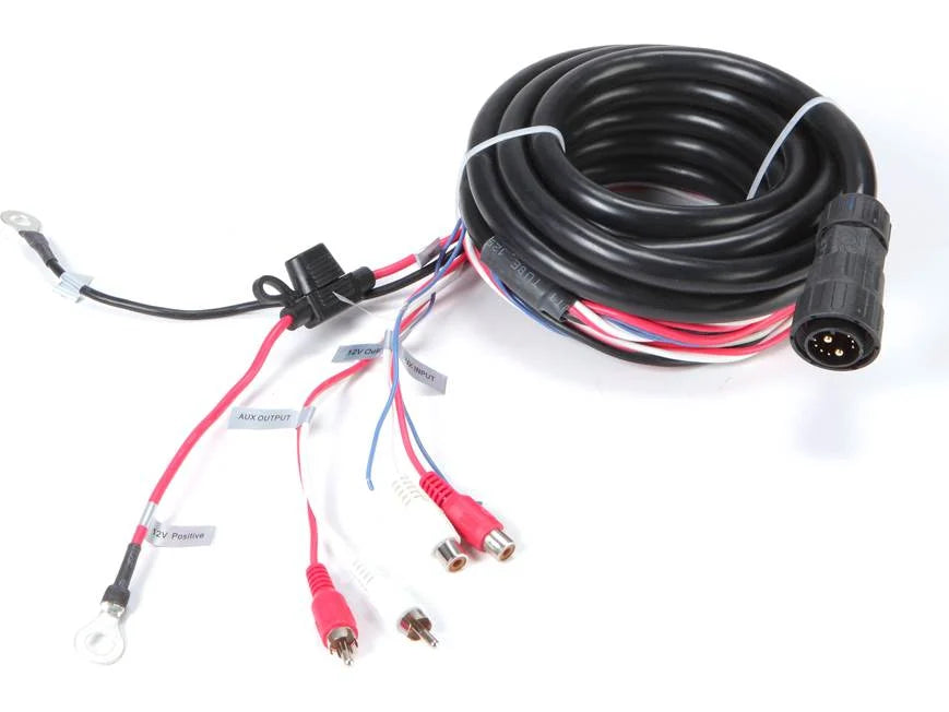 PowerBass XL-650 sound bar, power and signal wiring harness