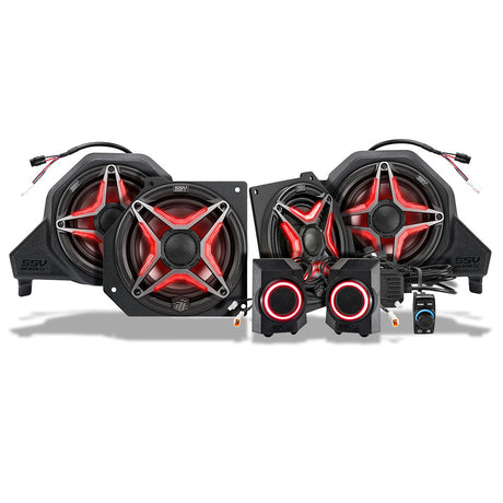 2024-2026 Polaris Xpedition 6-Speaker V-Spec Plug-&-Play Factory-Audio Upgrade Kit