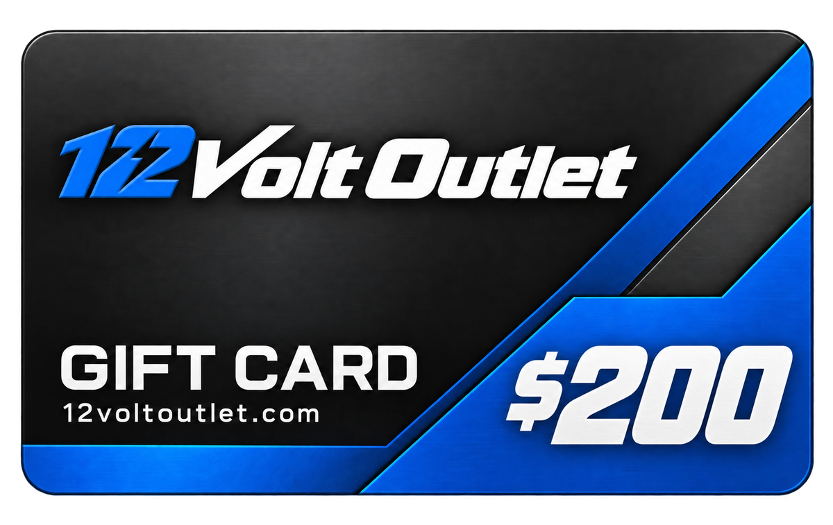 12 Volt Outlet Gift Card