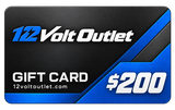 12 Volt Outlet Gift Card
