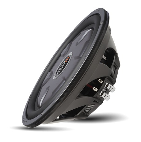 Powerbass Powerbass XL-1240T 12" Shallow Mount Subwoofer - Car Audio