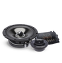 Powerbass Powerbass 4XL-65C 4XL Shallow Mid Range 2-Way Component Speakers - Car Audio