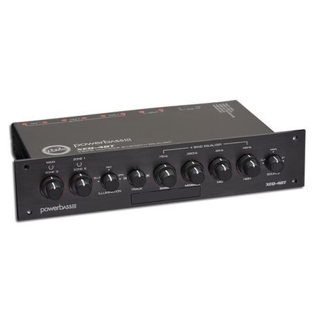 Powerbass Powerbass XEQ-4BT 4 Band, 3 Zone, Bluetooth Power Sports Equalizer - Car Audio