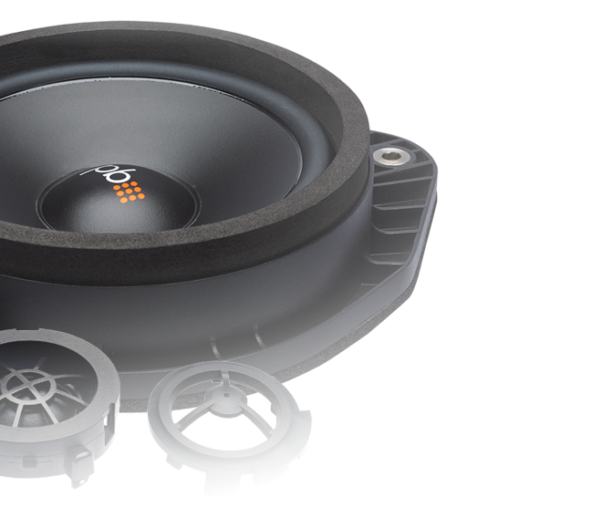 Powerbass OE65C-GM2 2Î© OEM Replacement Component Speaker Chevy / GMC