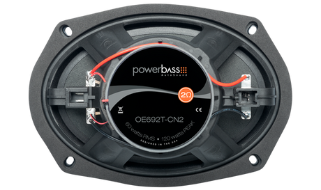 Powerbass OE692T-CN2 2Î© 6x9" Chrysler Nissan Direct Fit Thin Mount