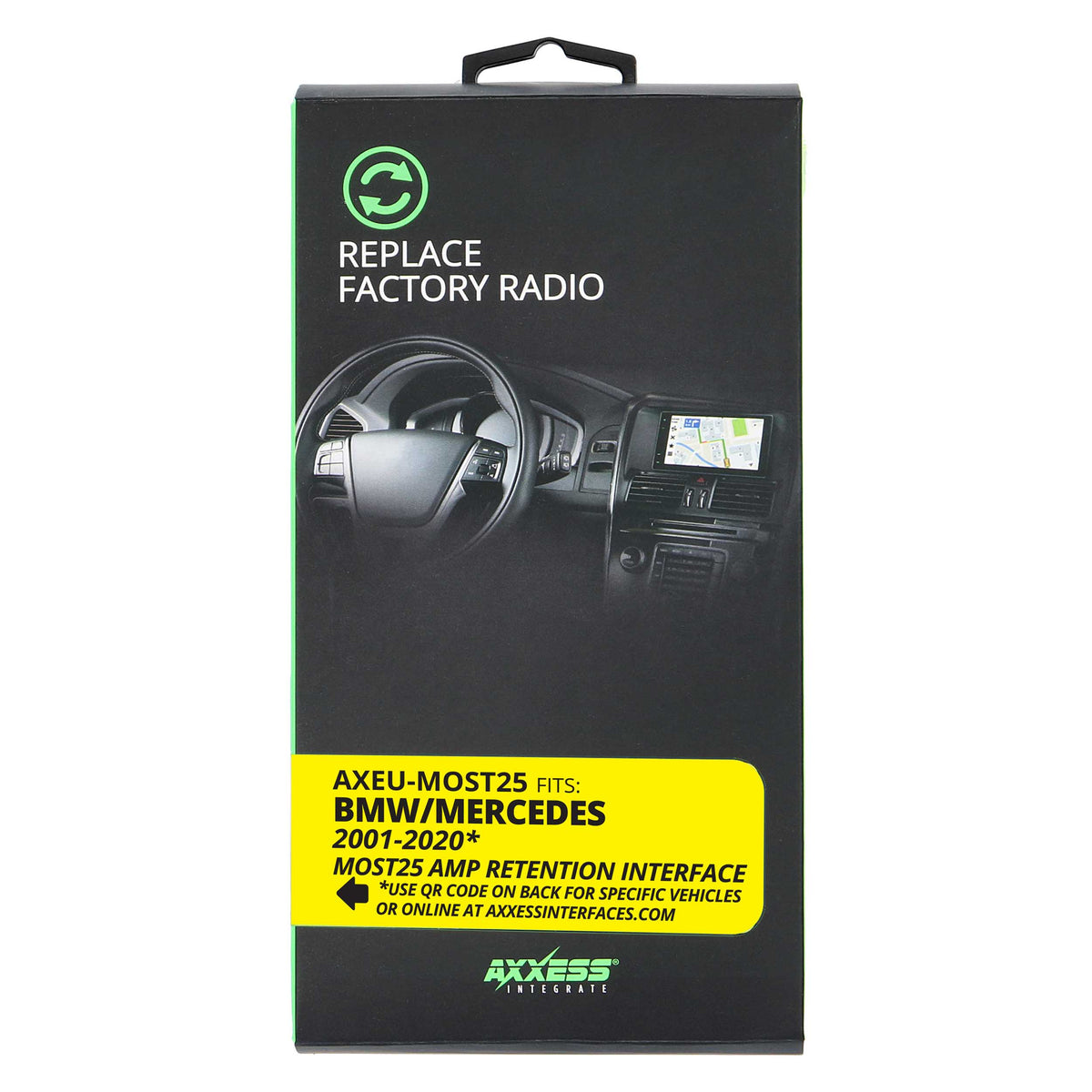 MOST25® Amp Retention Interface - BMW | Mercedes-Benz 2001-2020 — AXEU-MOST25