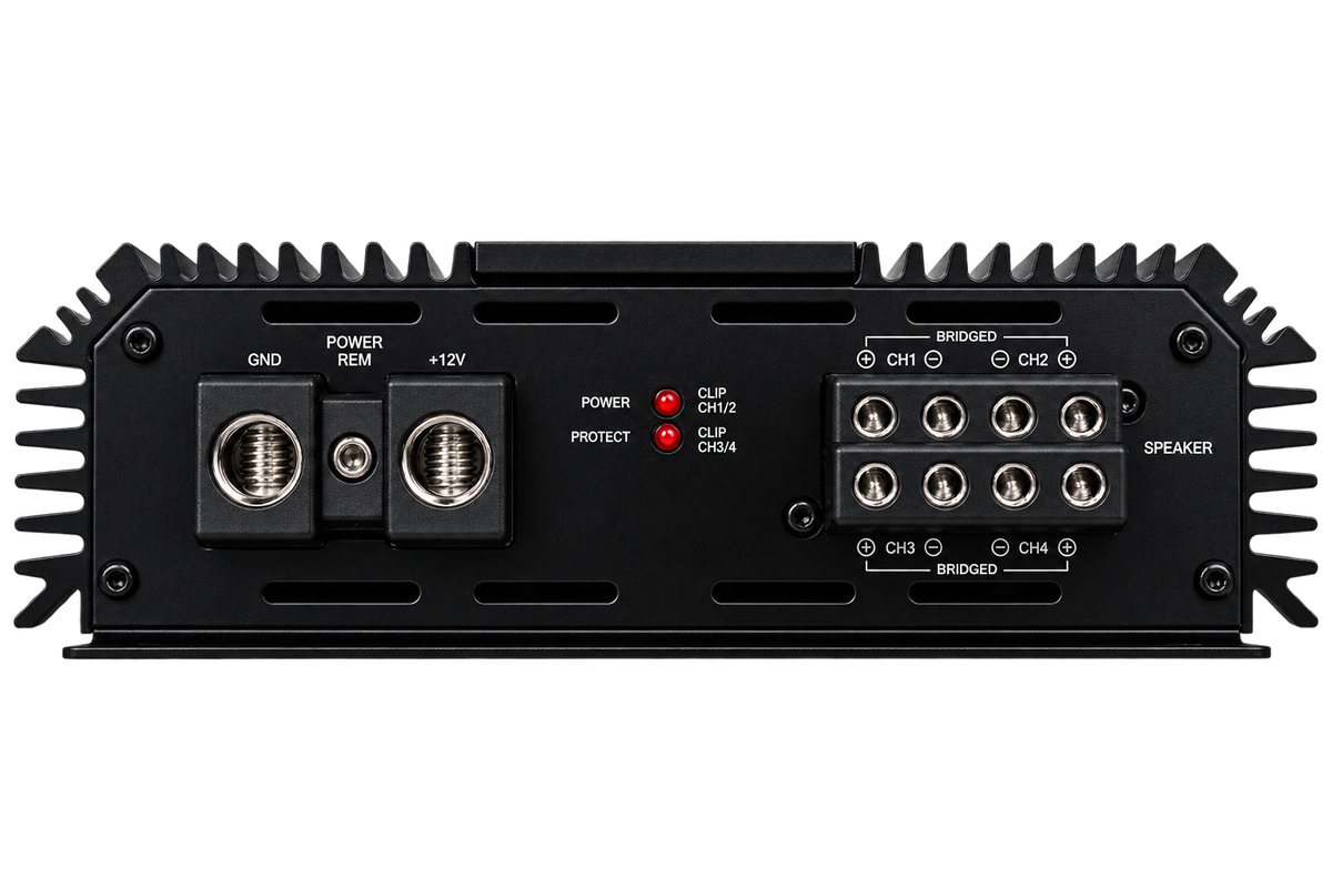 Ruthless Audio Ruthless Audio 1500.4 4 Channel Amplifier - Car Audio