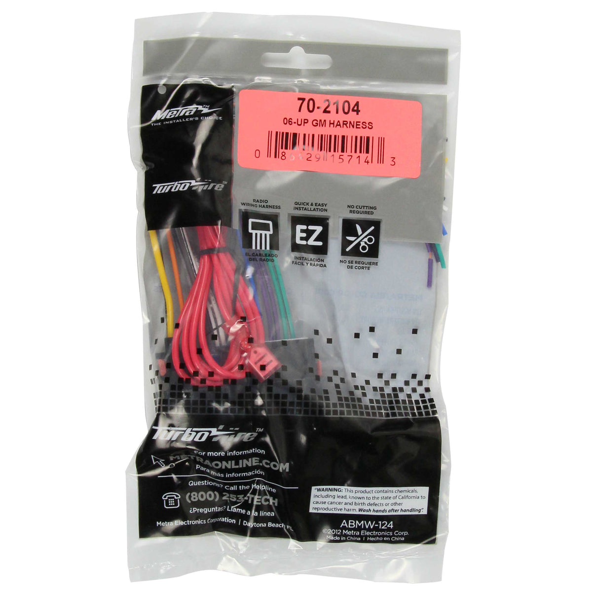 Radio Replacement Harness - GM 2006-2012 — 70-2104