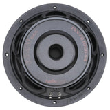 Rear view of an Audiopipe TXX-FB1000-S4 subwoofer with its model-marked magnet and terminal screws