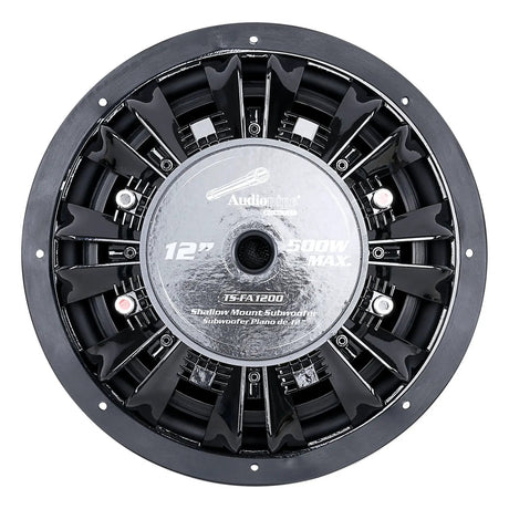 Audiopipe 12” Shallow Mount Subwoofer (TS-FA1200), Sold Individually