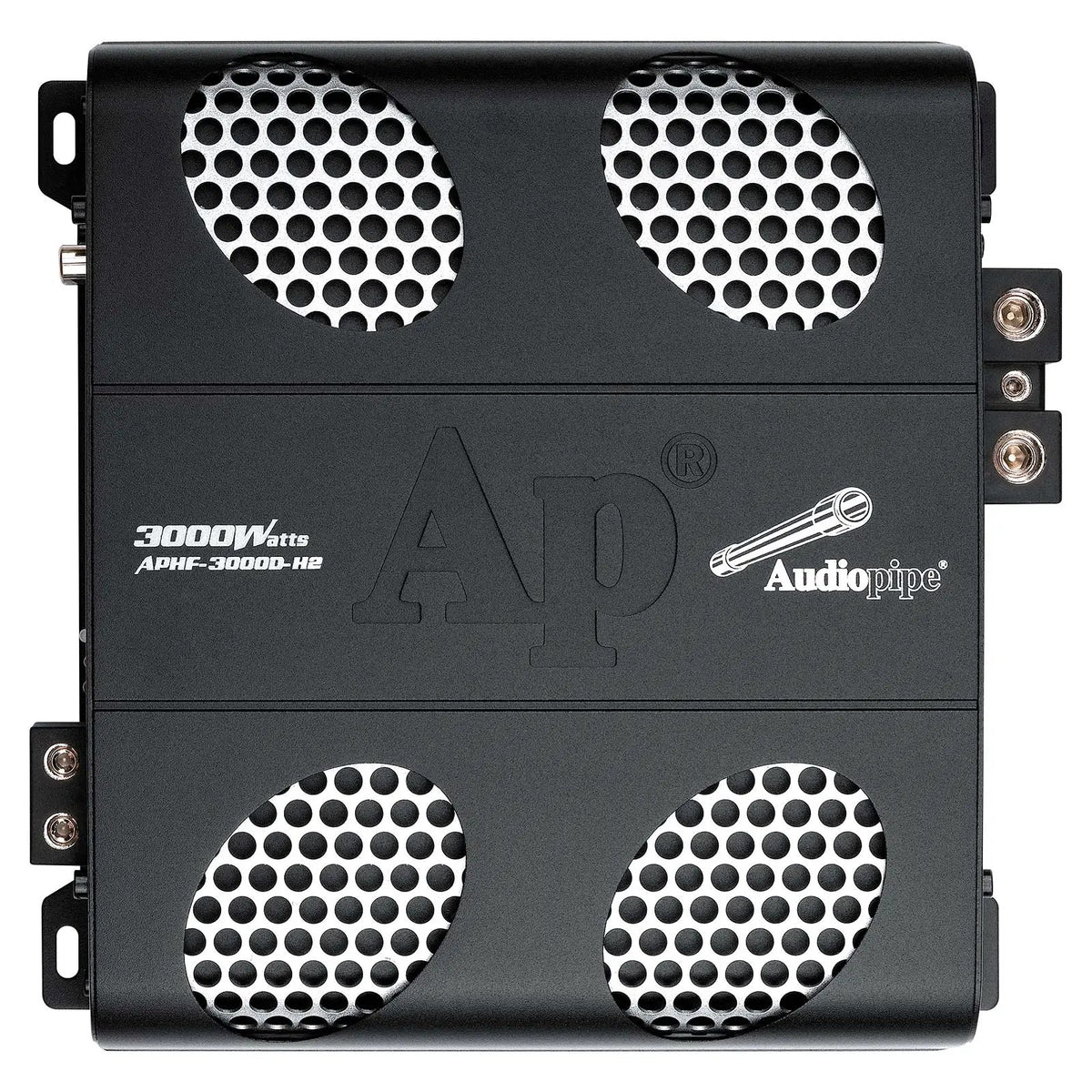 Audiopipe APHF-3000D-H2 amplifier, top view