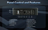 Audiopipe powered subwoofer control guide identifying phase, automatic turn-on, low-pass filter, bass boost, gain, audio inputs, fuse and power connections