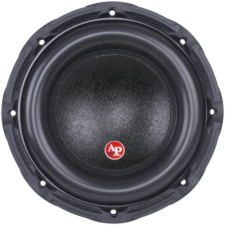 Audiopipe II Stack subwoofer with a black woven-texture cone, front view