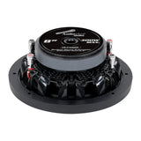 Rear-angled view of a shallow Audiopipe subwoofer with TS-FA800, 8-inch and 300W Max label