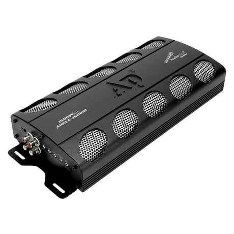 Audiopipe APCLE-15001D amplifier, angled view