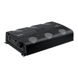 Audiopipe APHF-8000D-H2 amplifier labeled 8000 Watts, angled view