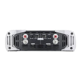 Audiopipe amplifier control panel with four RCA sockets and separate channel-pair level and crossover controls