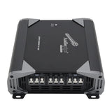 Audiopipe APHT-2000.4-H2 amplifier showing power and speaker screw terminals