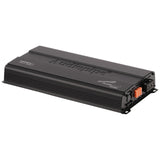 Audiopipe APLX-1500.1 amplifier, angled power-terminal view