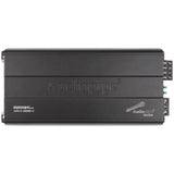Top view of an Audiopipe APLX-2200.4 amplifier with a printed 2200-watt label