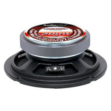 Rear of Audiopipe APMB-628PC speaker showing its labeled magnet and terminals