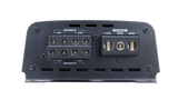 Audiopipe four-channel amplifier output panel with speaker and power terminals