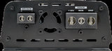 Audiopipe APMOX-800.1 amplifier speaker and power terminal panel with central cooling fan.