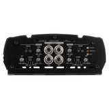 Audiopipe amplifier input panel with four RCA sockets and gain and filter adjustments