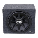 Audiopipe enclosure with one front-mounted subwoofer