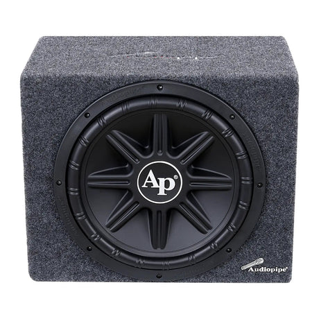 Audiopipe enclosure with one front-mounted subwoofer