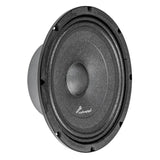 Black Audiopipe loudspeaker, angled view